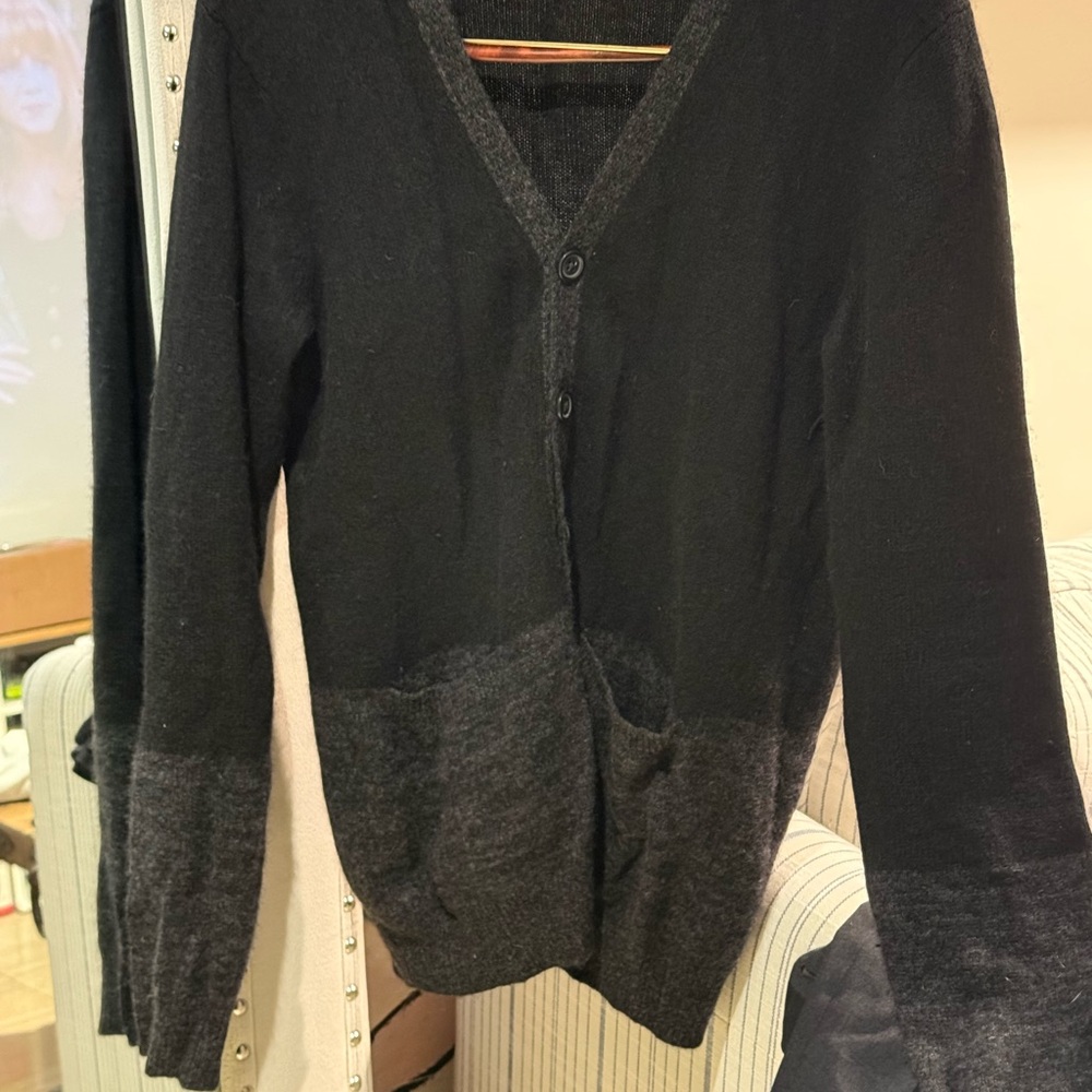 Saks Fifth Avenue 100% Cashmere Colorblock Cardigan (Men’s M)